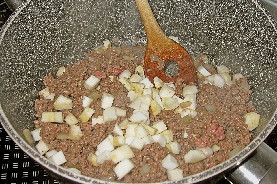 Bolognese Sauce mit Soja - Spiralen