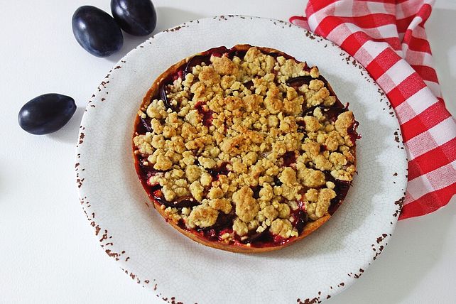 Bayerischer Zwetschgenkuchen mit Streuseln von chrisch46| Chefkoch