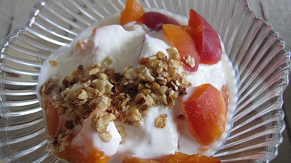 Fruchtquark Mit Krokant Von Aldormeridian Chefkoch 