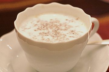Cappuccino von Sellerie und Perigord - Trüffeln