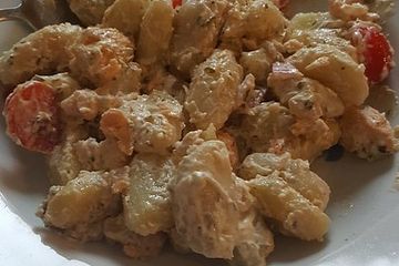 Lachs - Gnocchi
