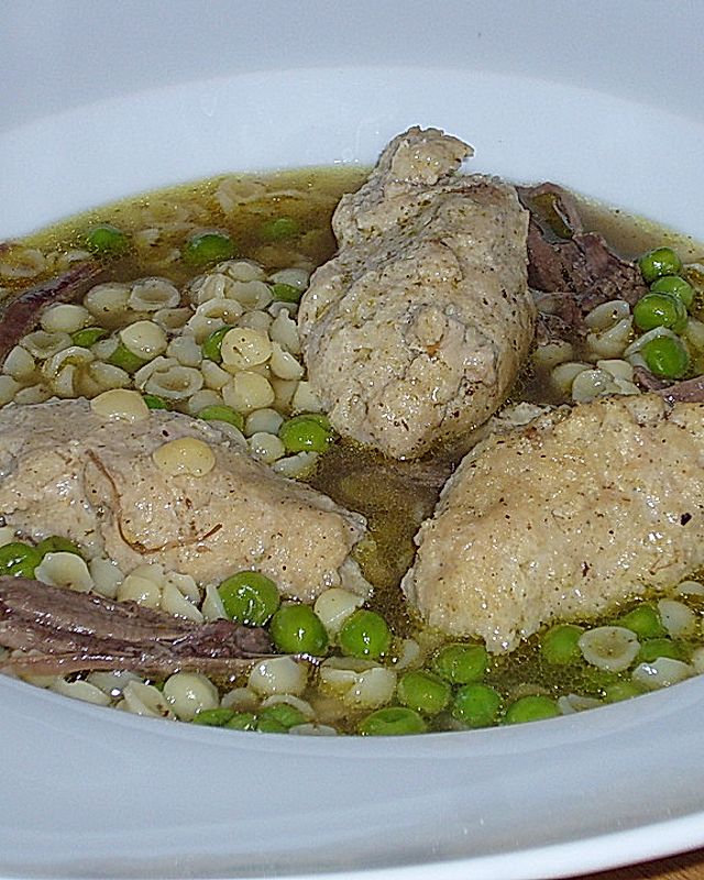 Kalbsbrätnockerl - Suppe