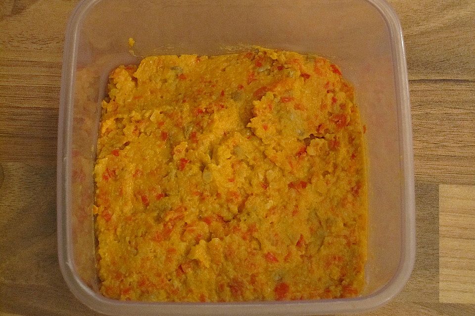 Paprika-Frischkäse-Aufstrich