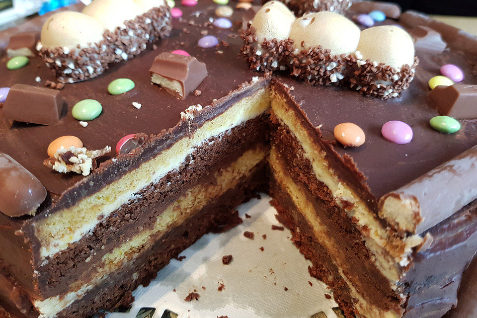 Happy Schoko - Vanille - Torte Happy Schoko - Vanille - Torte