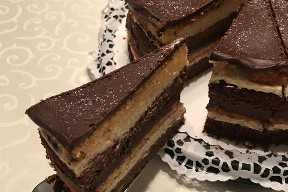 Happy Schoko - Vanille - Torte Happy Schoko - Vanille - Torte