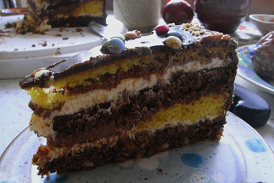 Happy Schoko - Vanille - Torte Happy Schoko - Vanille - Torte