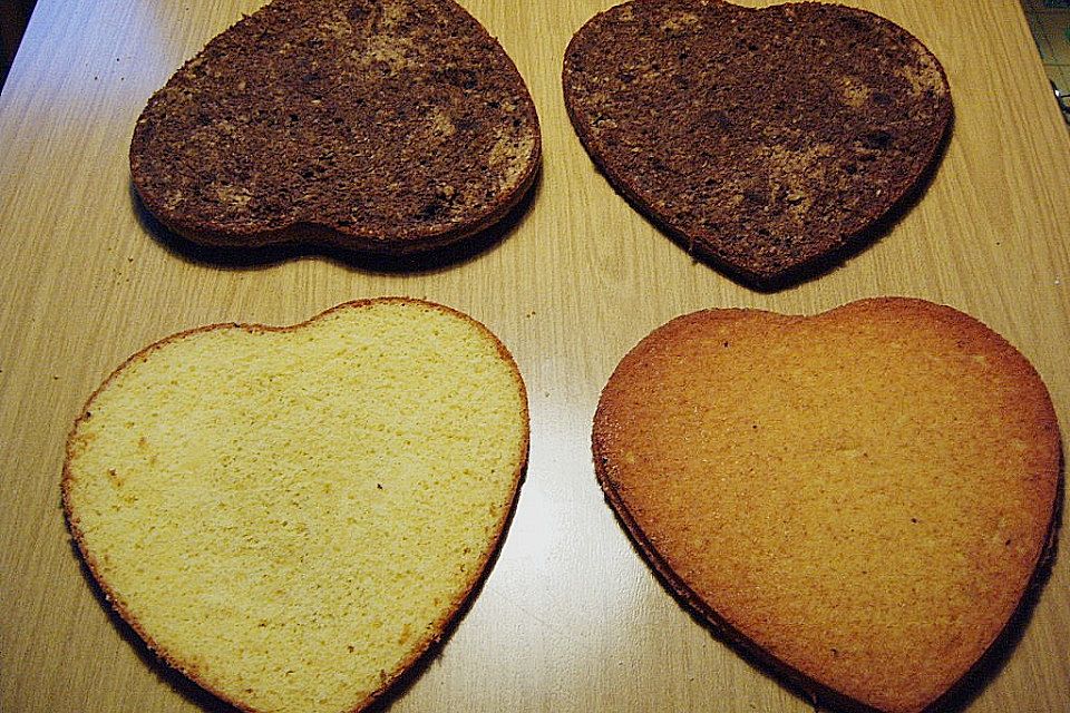Happy Schoko - Vanille - Torte Happy Schoko - Vanille - Torte