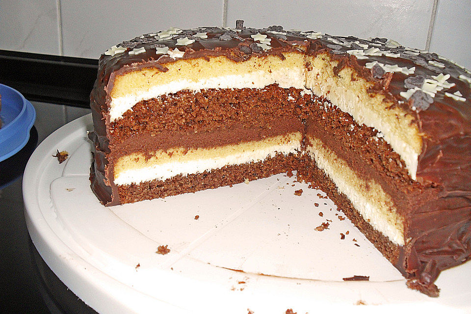 Happy Schoko - Vanille - Torte Happy Schoko - Vanille - Torte