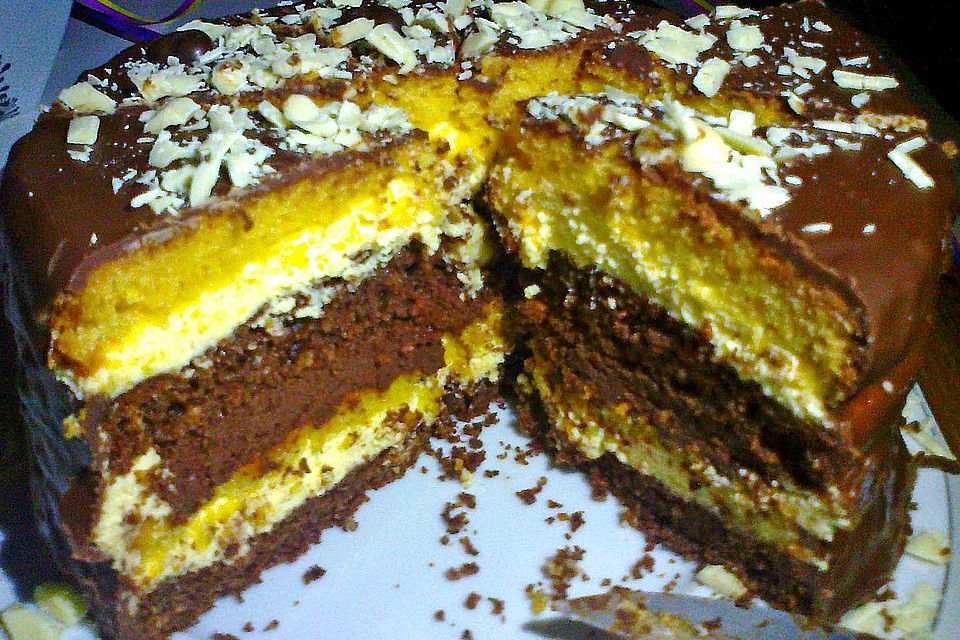 Happy Schoko - Vanille - Torte Happy Schoko - Vanille - Torte