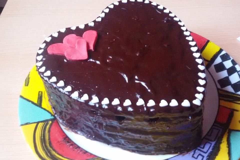 Happy Schoko - Vanille - Torte Happy Schoko - Vanille - Torte