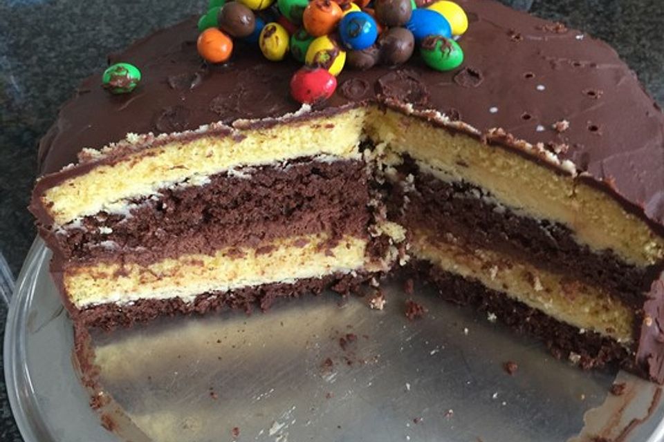 Happy Schoko - Vanille - Torte Happy Schoko - Vanille - Torte