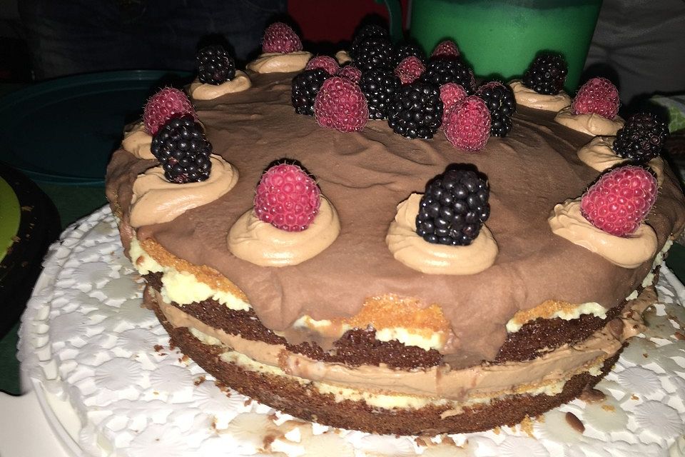 Happy Schoko - Vanille - Torte Happy Schoko - Vanille - Torte