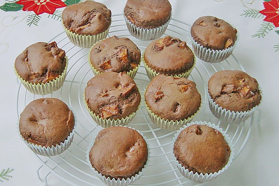 Apfel - Schoko - Muffins