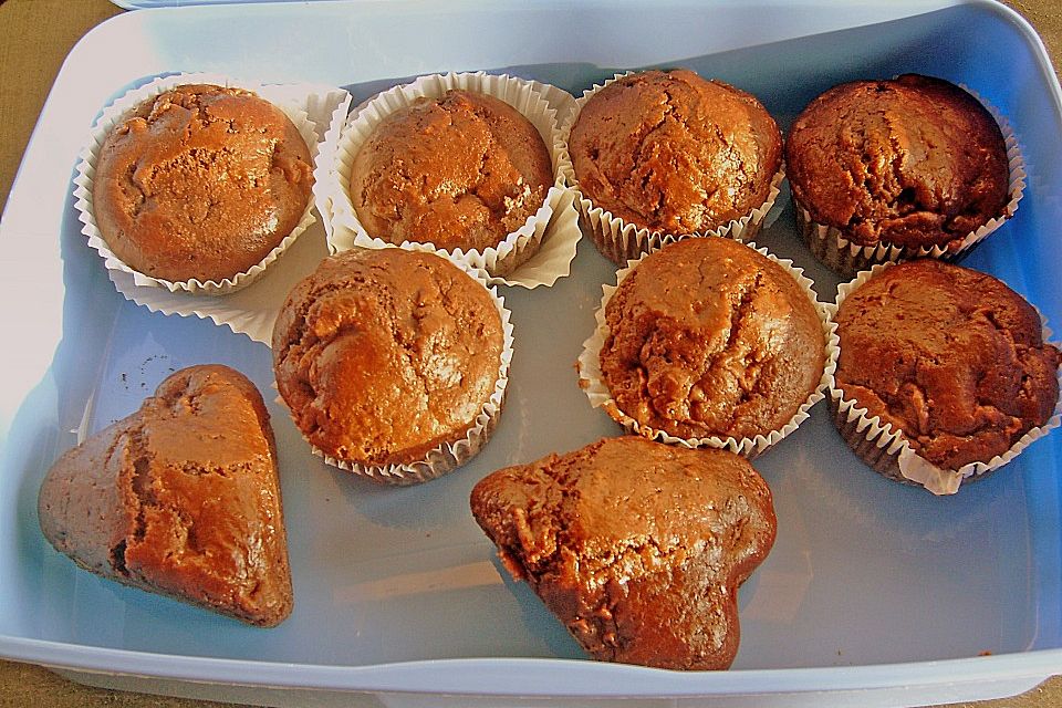 Apfel - Schoko - Muffins