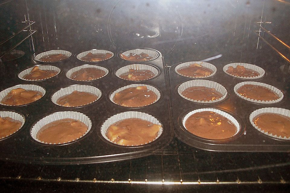 Apfel - Schoko - Muffins