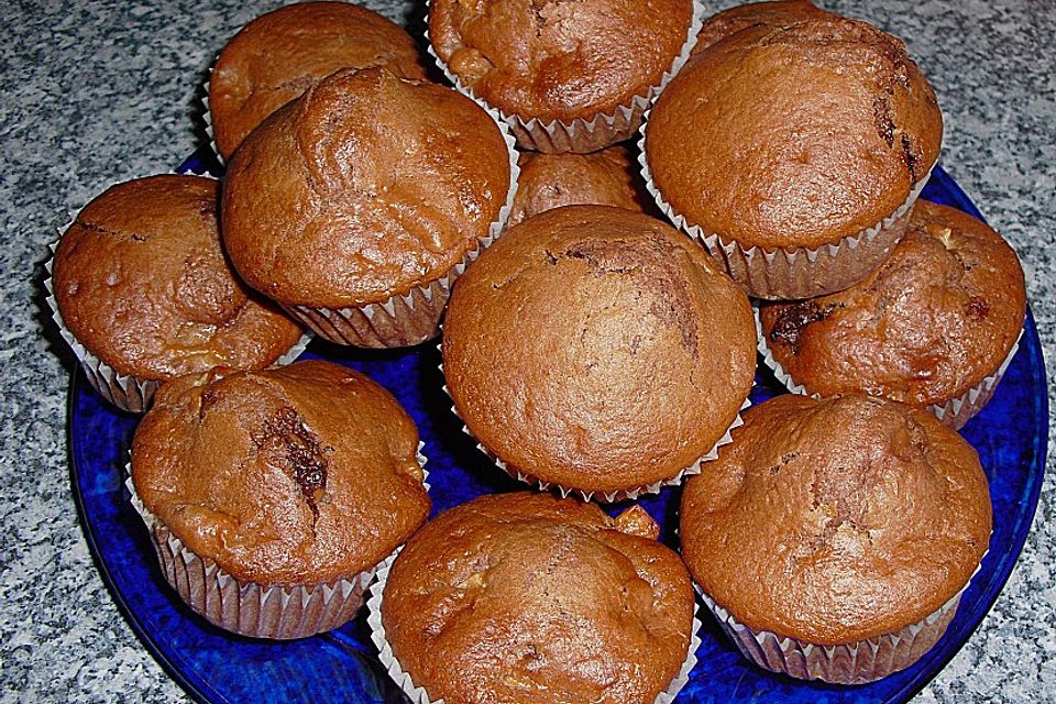 Apfel - Schoko - Muffins