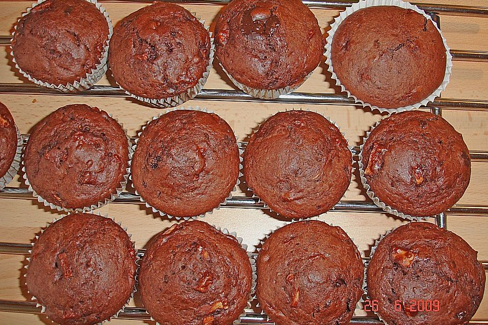 Apfel - Schoko - Muffins