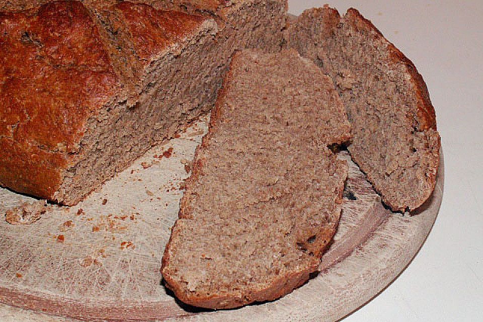 Herzhaftes Roggenmischbrot