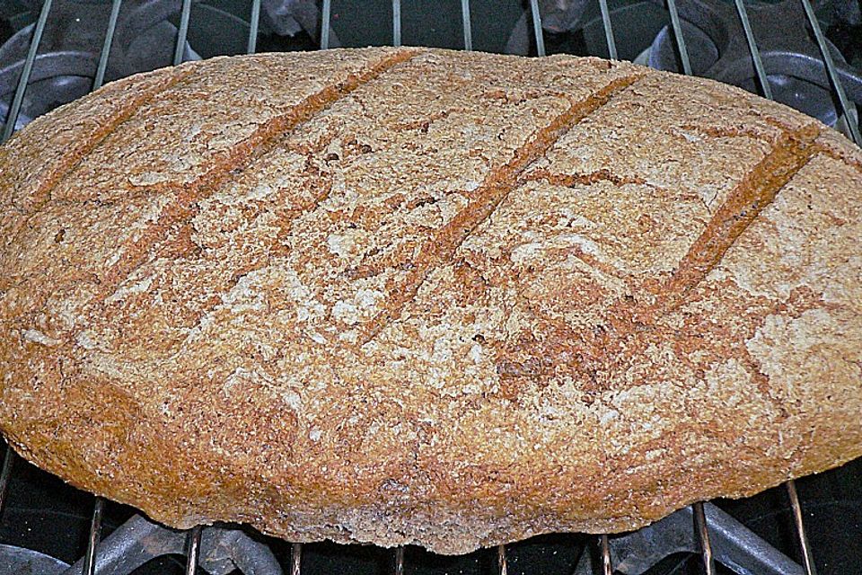 Herzhaftes Roggenmischbrot