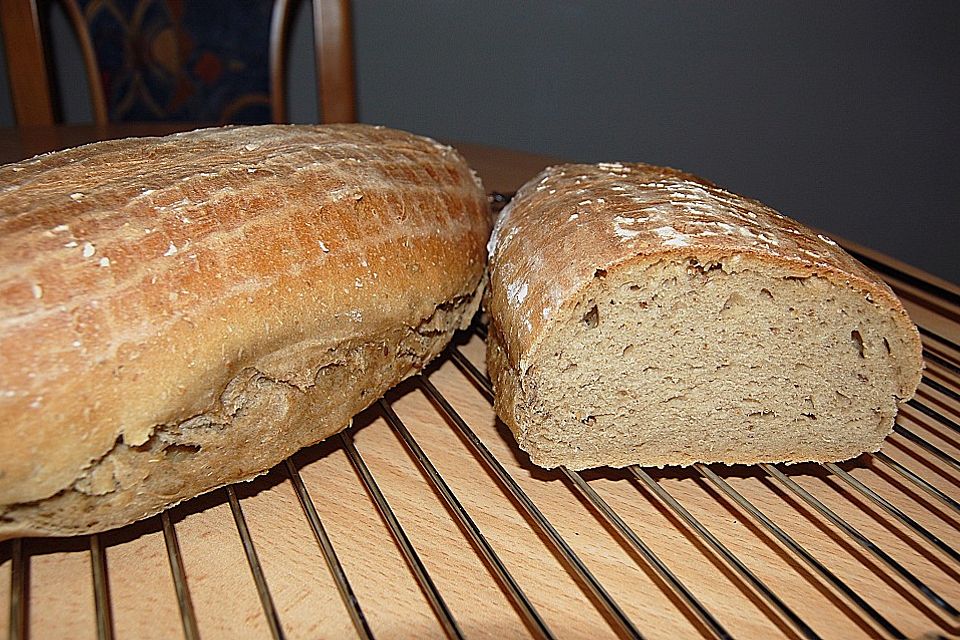 Herzhaftes Roggenmischbrot