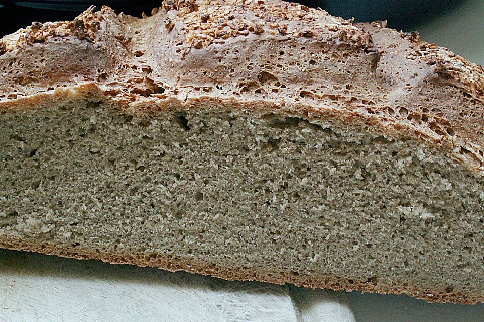 Herzhaftes Roggenmischbrot