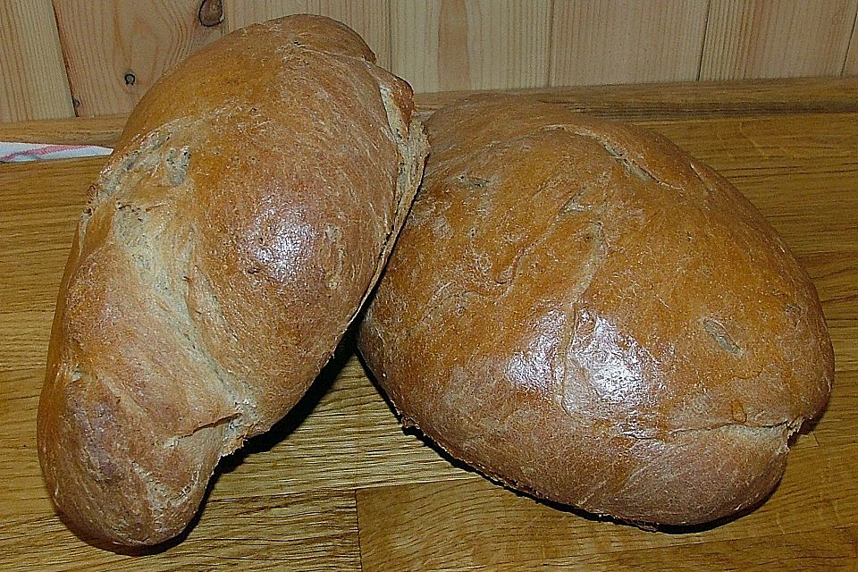 Herzhaftes Roggenmischbrot