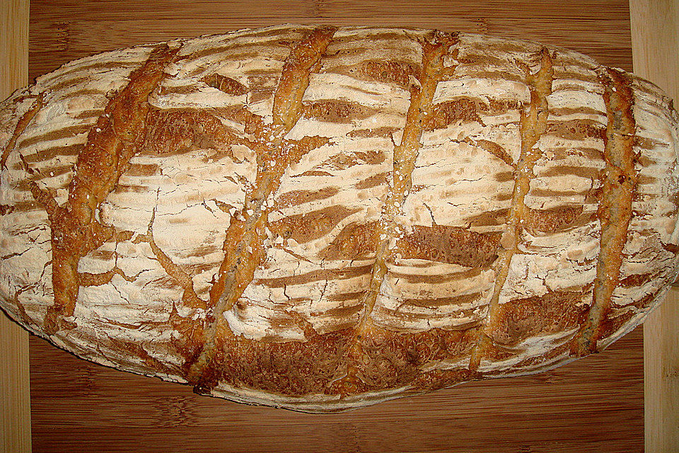 Herzhaftes Roggenmischbrot