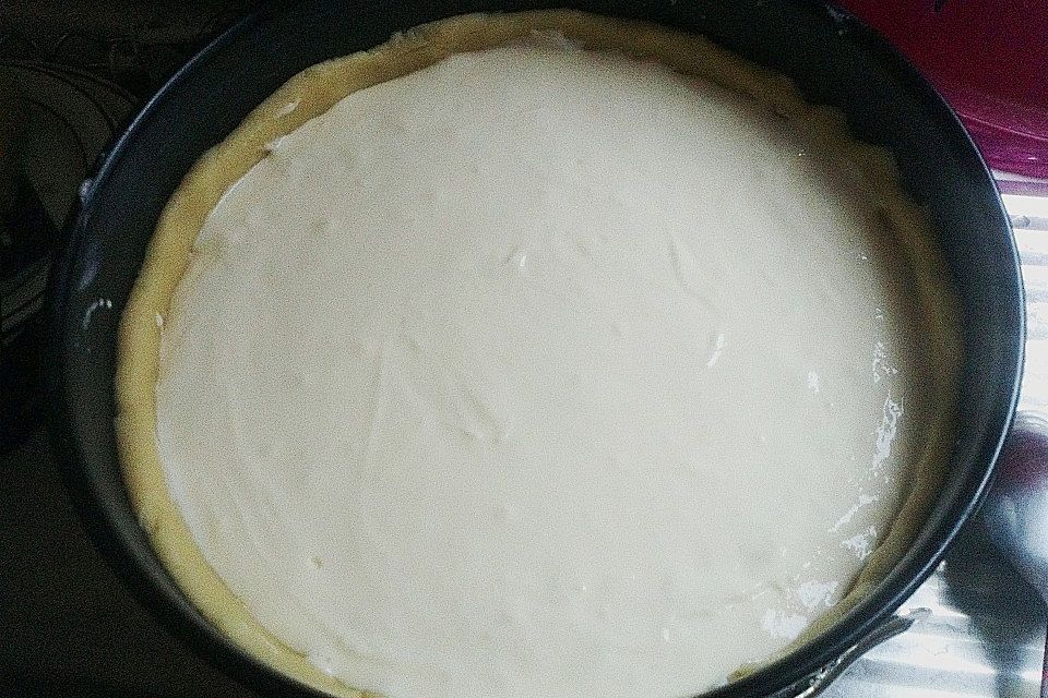 Pfirsich - Mascarpone - Kuchen