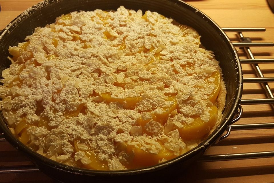 Pfirsich - Mascarpone - Kuchen