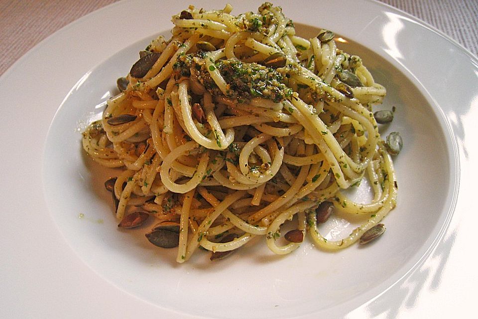 Kürbiskernpesto Kürbiskernpesto