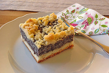 Leckerer Mohnkuchen Mit Griess Von Estefania1 Chefkoch 