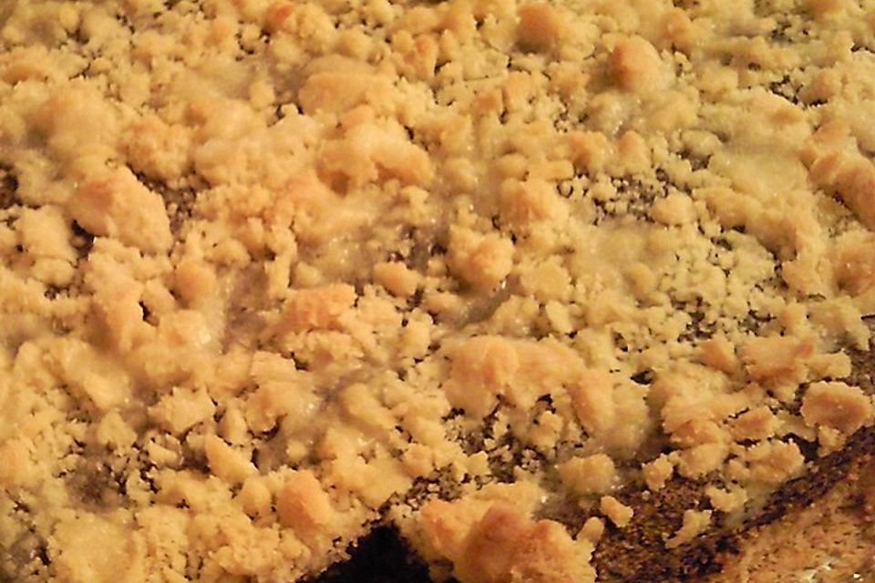 Leckerer Mohnkuchen mit Grieß Leckerer Mohnkuchen mit Grieß