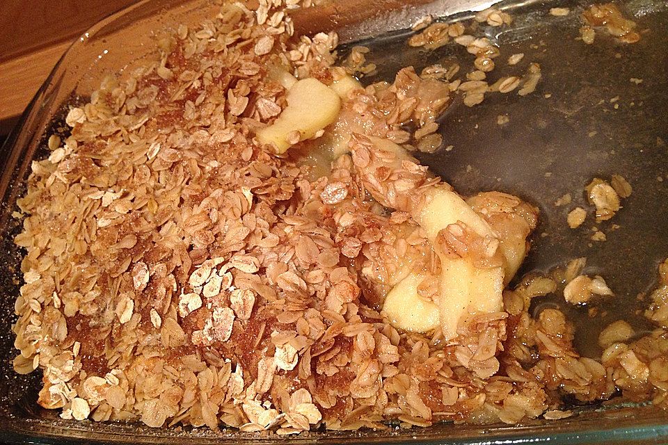 Oatmeal Apple Crumble