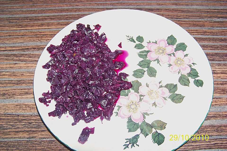 Rotkohl selbst gemacht