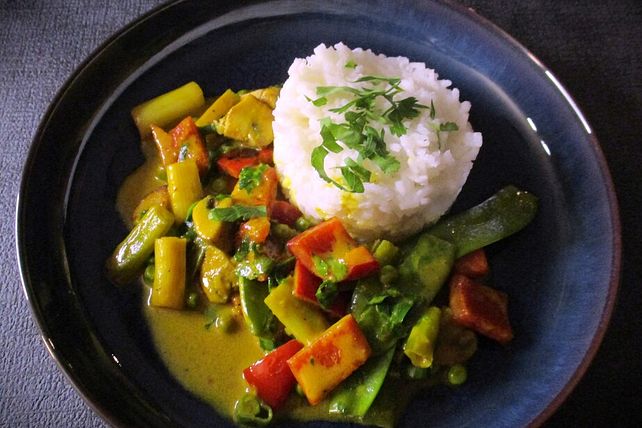 Gemüse - Curry in Kokosmilch auf thailändische Art von Jeero| Chefkoch