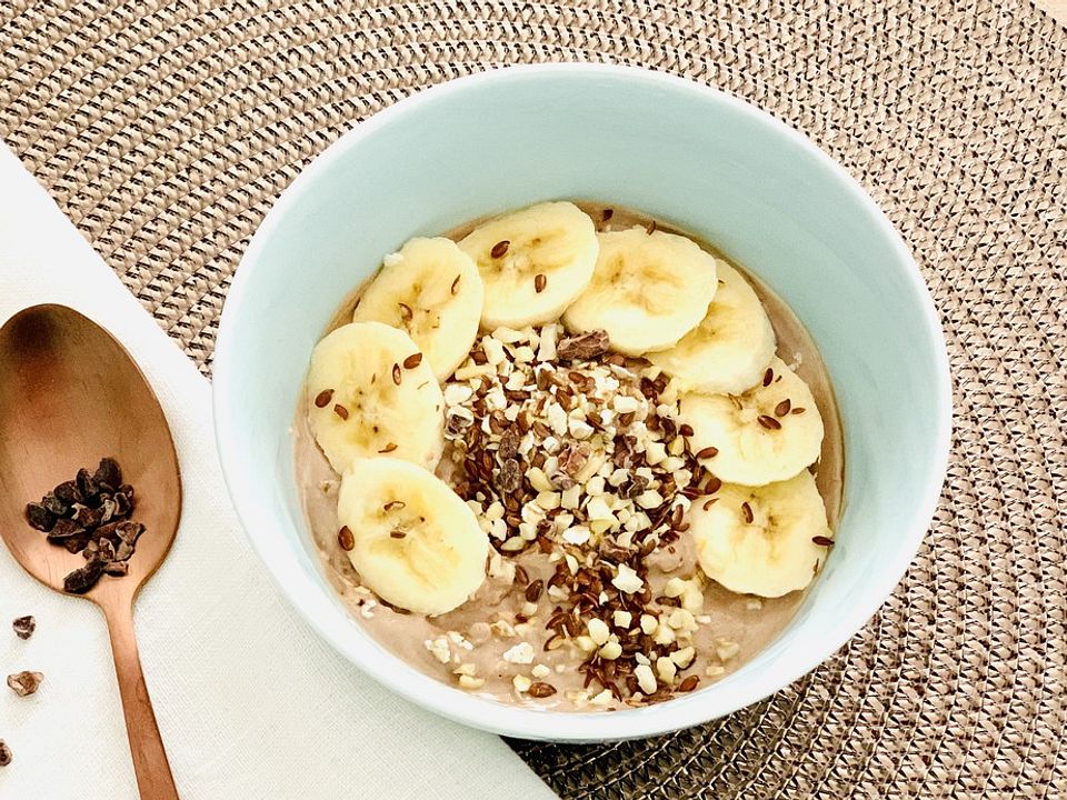 Bananen Schokoladen Fruhstuck Von Sandy2509 Chefkoch 