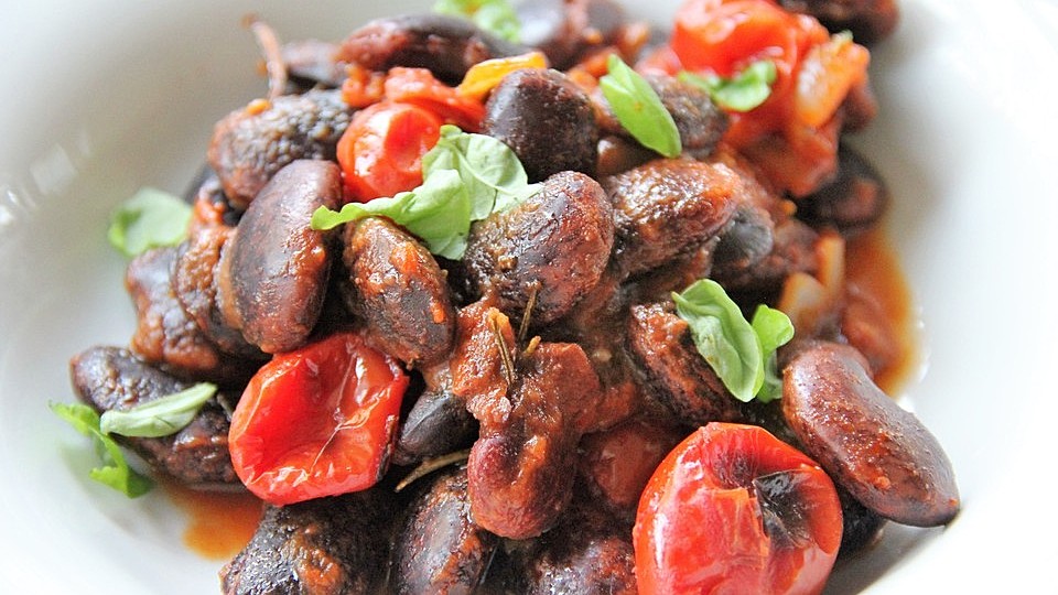Kaferbohnen In Tomatensauce Von Karolaola Chefkoch