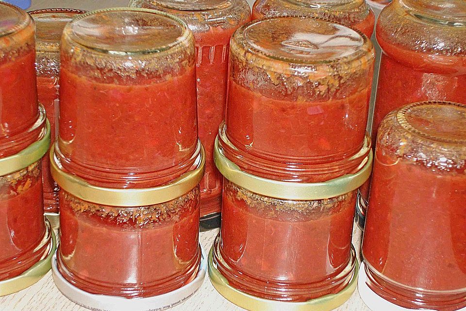 Zwetschgenchutney mit Orangen