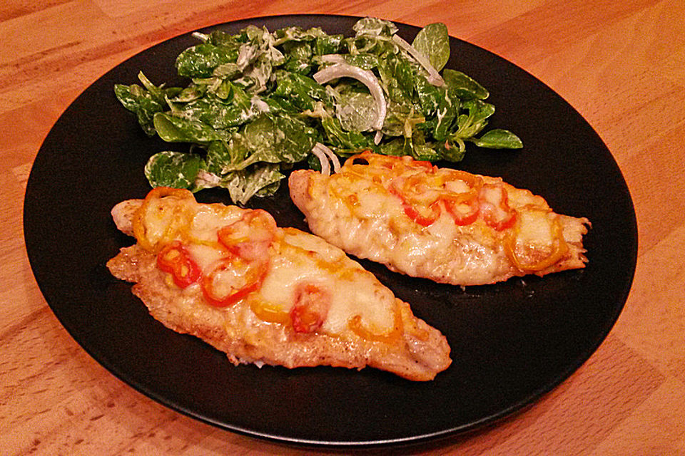 Überbackener Pangasius