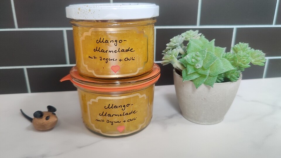 Mango - Chili - Ingwer - Marmelade von satinka| Chefkoch
