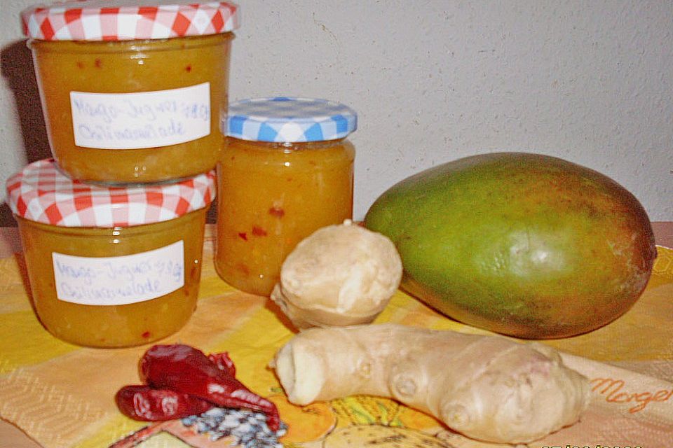 Mango - Chili - Ingwer - Marmelade