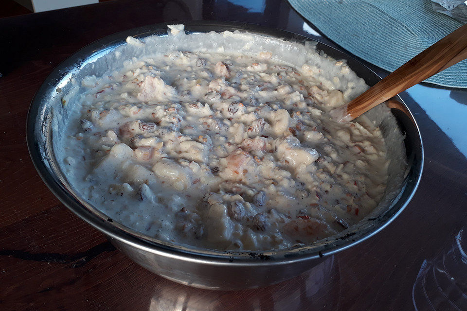 Bircher Müsli - Luxusausführung mit Suchtgefahr