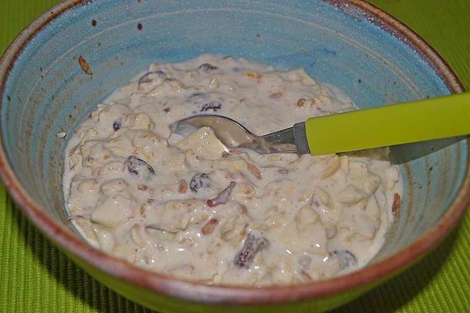 Bircher Müsli - Luxusausführung mit Suchtgefahr