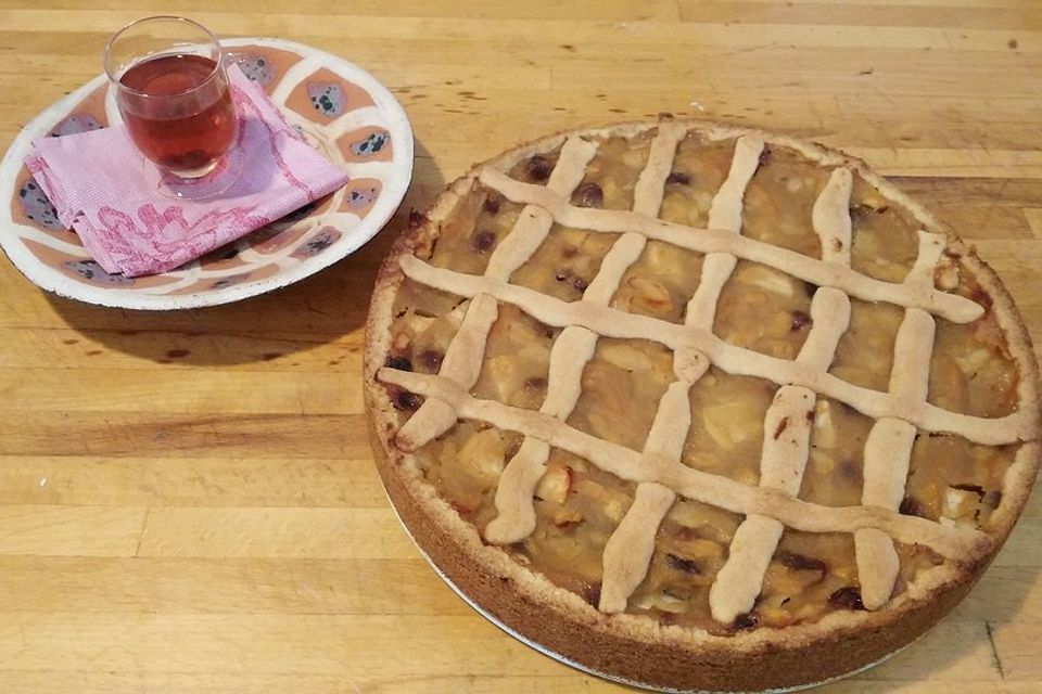 Apfeltorte / Apfelkuchen mit Apfelmus