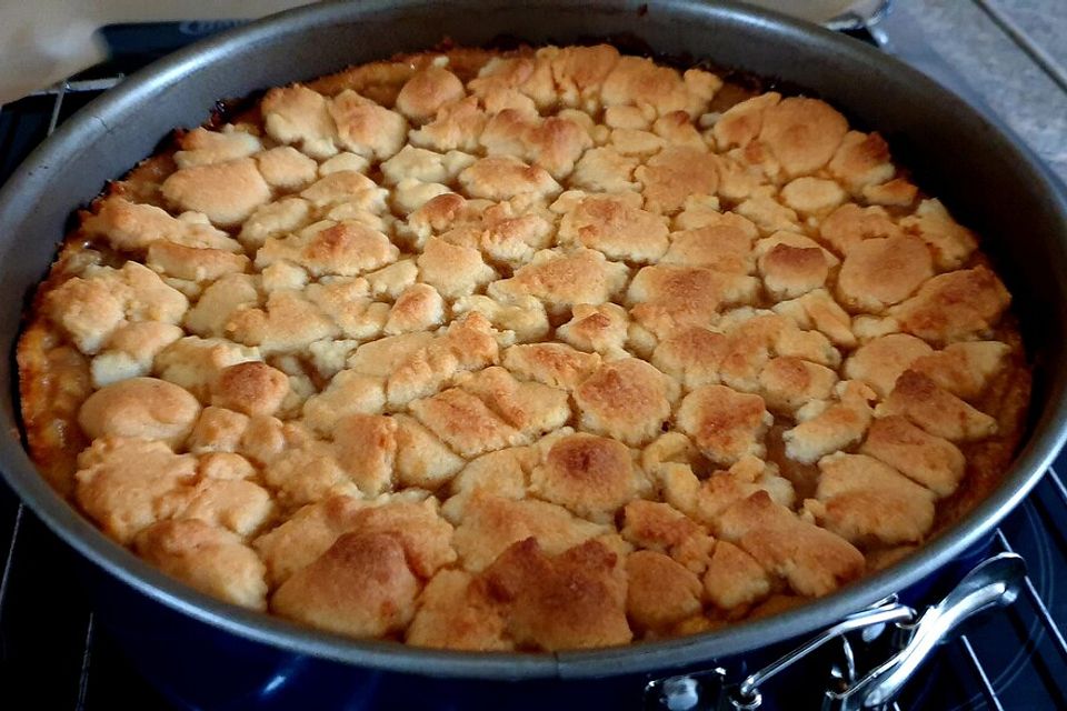 Apfeltorte / Apfelkuchen mit Apfelmus