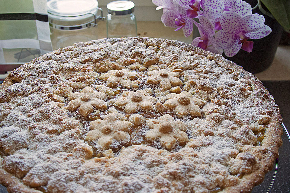 Apfeltorte / Apfelkuchen mit Apfelmus