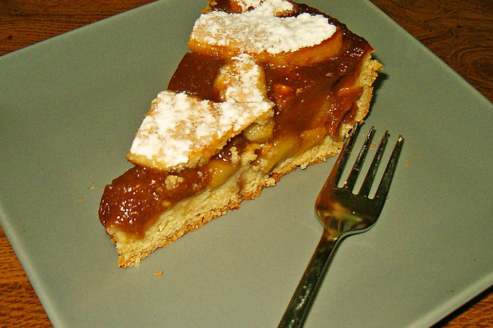 Apfeltorte / Apfelkuchen mit Apfelmus