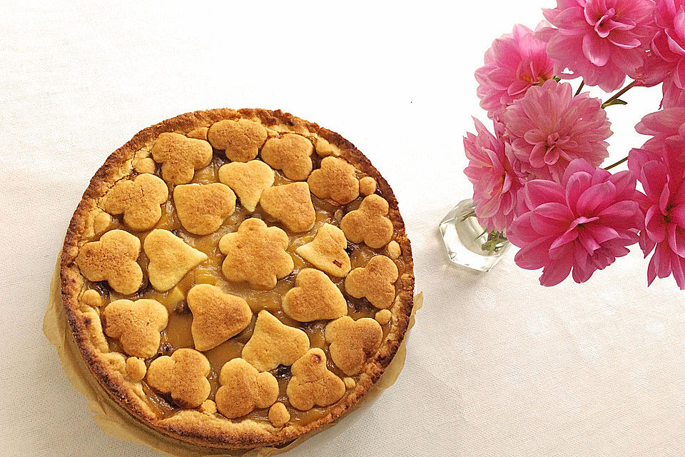 Apfeltorte / Apfelkuchen mit Apfelmus