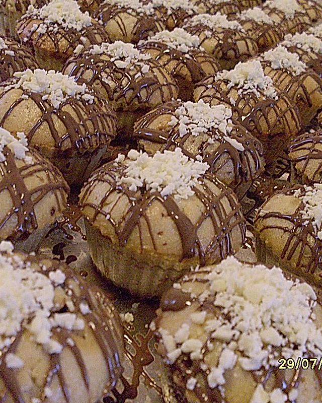Schokopudding - Muffins