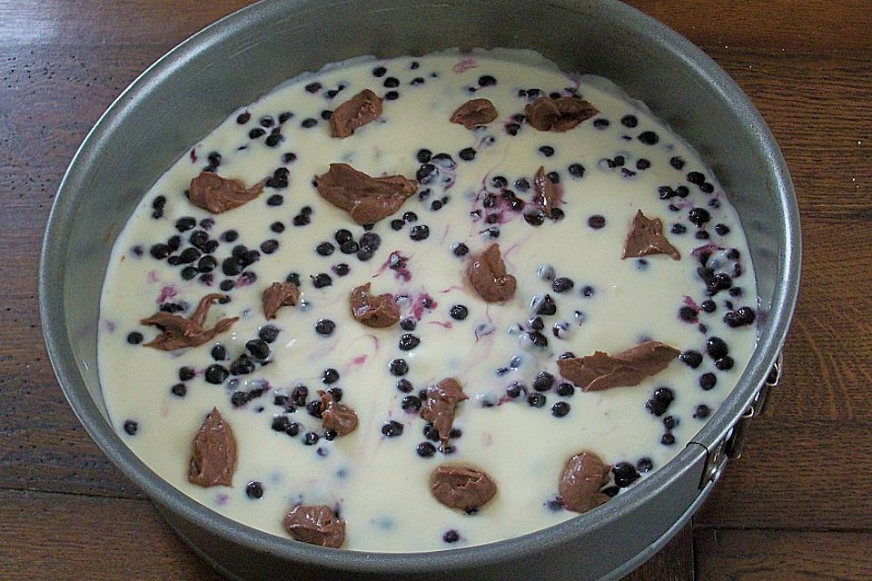 Blaubeer - Käsekuchen - Brownies